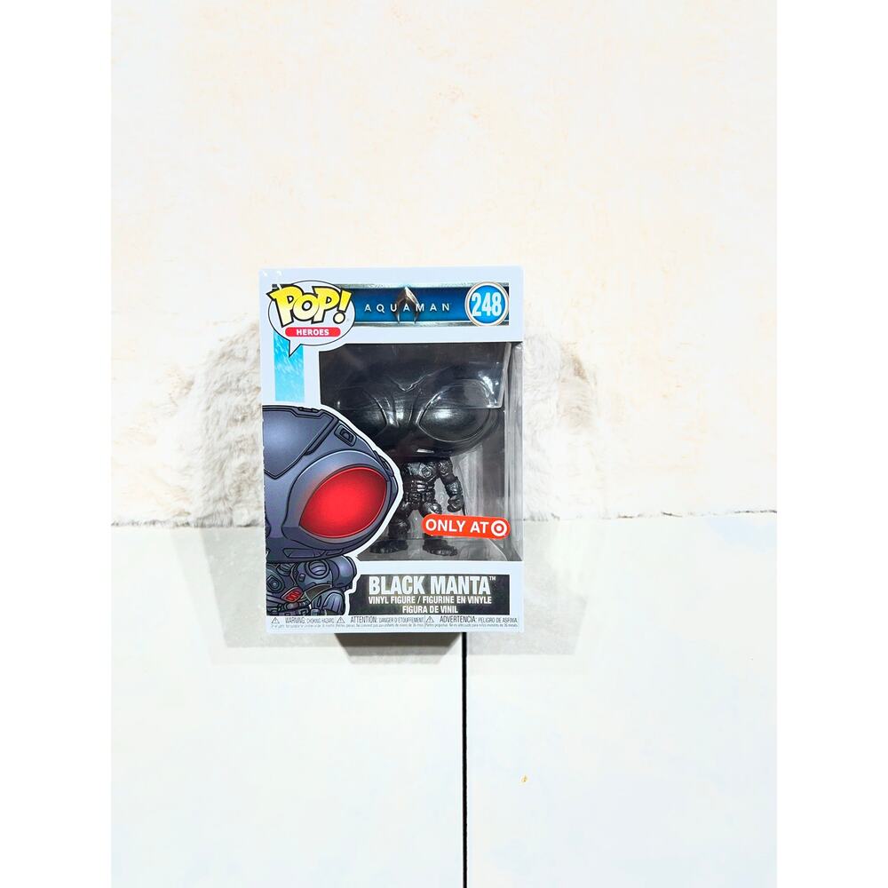 Funko Pop Black Manta #248 Aquaman Target Exclusive Vinyl Figure
